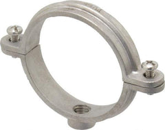 Empire - 2" Pipe, 3/8" Rod, Grade 304 Stainless Steel Split Ring Hanger - Eagle Tool & Supply