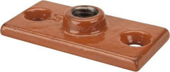 Empire - 1/2" Rod Ceiling Flange - Malleable Iron - Eagle Tool & Supply