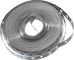 Empire - 50' x 3/4" Pre-Galvanized Carbon Steel Hanger Strapping - 22 Gauge - Eagle Tool & Supply