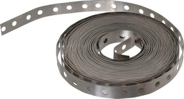 Empire - 50' x 3/4" 304 Stainless Steel Hanger Strapping - 22 Gauge - Eagle Tool & Supply