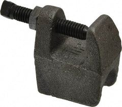 Empire - 3/4" Max Flange Thickness, 5/8" Rod Top Beam Clamp - 550 Lb Capacity, Ductile Iron - Eagle Tool & Supply