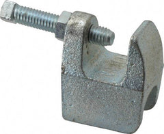 Empire - 3/4" Max Flange Thickness, 5/8" Rod Top Beam Clamp - 550 Lb Capacity, Ductile Iron - Eagle Tool & Supply