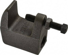 Empire - 1-1/4" Max Flange Thickness, 3/4" Rod Wide Jaw Top Beam Clamp - 900 Lb Capacity, Ductile Iron - Eagle Tool & Supply