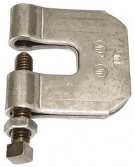 Empire - 3/4" Max Flange Thickness, 3/4" Rod C-Clamp with Locknut - 630 Lb Capacity, Carbon Steel - Eagle Tool & Supply