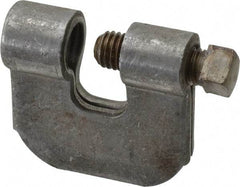 Empire - 3/4" Max Flange Thickness, 5/8" Rod C-Clamp with Locknut - 550 Lb Capacity, Carbon Steel - Eagle Tool & Supply