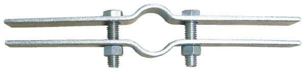 Empire - 1/2" Pipe, Electro Galvanized Riser Clamp - 220 Lb Capacity, Carbon Steel - Eagle Tool & Supply