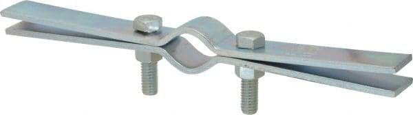 Empire - 3/4" Pipe, Electro Galvanized Riser Clamp - 220 Lb Capacity, Carbon Steel - Eagle Tool & Supply