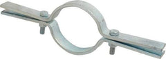 Empire - 3" Pipe, Electro Galvanized Riser Clamp - 500 Lb Capacity, Carbon Steel - Eagle Tool & Supply