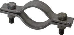 Empire - 2" Pipe, Standard Pipe Clamp - Black, 1,040 Lb Capacity, Carbon Steel - Eagle Tool & Supply