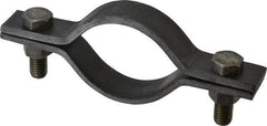 Empire - 2-1/2" Pipe, Standard Pipe Clamp - Black, 1,040 Lb Capacity, Carbon Steel - Eagle Tool & Supply