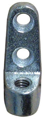 Empire - 1/2" Rod Side Beam Connector - 480 Lb Capacity, Malleable Iron - Eagle Tool & Supply