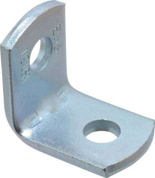 Empire - 1/2" Rod Angle Bracket - 560 Lb Capacity, Carbon Steel - Eagle Tool & Supply