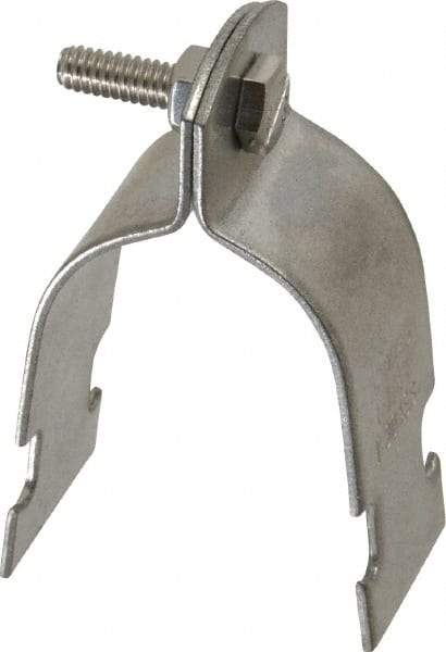 Empire - 1-1/4" Pipe, Grade 304," Pipe Clamp - Eagle Tool & Supply