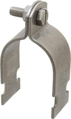 Empire - 1-1/2" Pipe, Grade 304," Pipe Clamp - Eagle Tool & Supply