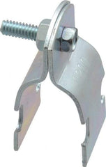 Empire - 1/2" Pipe," Pipe Clamp - Electro Galvanized - Eagle Tool & Supply