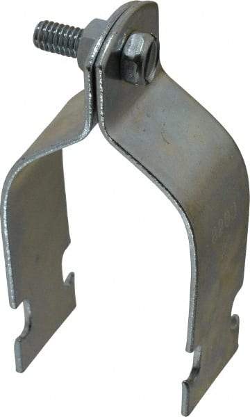 Empire - 2" Pipe," Pipe Clamp - Electro Galvanized - Eagle Tool & Supply