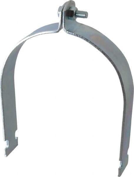 Empire - 5" Pipe," Pipe Clamp - Electro Galvanized - Eagle Tool & Supply