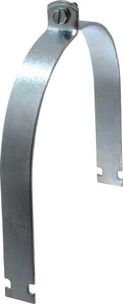 Empire - 8" Pipe," Pipe Clamp - Electro Galvanized - Eagle Tool & Supply