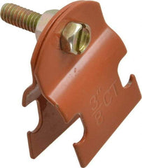 Empire - 3/8" Pipe, Tube Clamp - Copper Plated - Eagle Tool & Supply