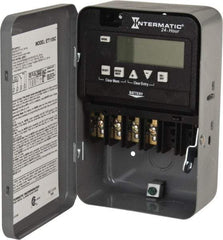 Intermatic - 24 hr Indoor Digital Electronic Timer Switch - 14 On/Off, 120/208/240/277 VAC, 50/60 Hz, - Eagle Tool & Supply