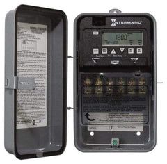 Intermatic - 1 min Outdoor Digital Electronic Timer Switch - 28 On/Off, 120/208/240/277 VAC, 50/60 Hz, - Eagle Tool & Supply