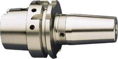 HAIMER - 12mm Hole Diam, HSK63A Taper Shank Shrink Fit Tool Holder & Adapter - 130mm Projection, 24mm Nose Diam, 47mm Clamping Depth, 25,000 RPM, Through Coolant - Exact Industrial Supply