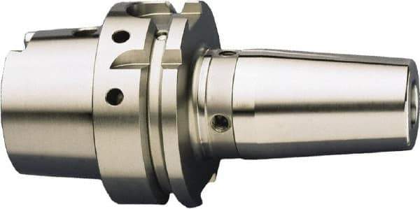 HAIMER - 18mm Hole Diam, HSK63A Taper Shank Shrink Fit Tool Holder & Adapter - 200mm Projection, 33mm Nose Diam, 50mm Clamping Depth, 25,000 RPM - Exact Industrial Supply