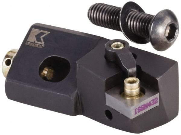 Kennametal - Series Kenloc, Left Hand, MSKN Toolholder Compatibility, SN.., TP.. Insert Compatibility, Indexable Turning Cartridge - Pin & Clamp Holding Method, 3.04mm Max Depth of Cut, 55mm OAL x 14mm OAW x 19.25mm OAH - Eagle Tool & Supply
