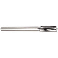 Made in USA - 13/16" Carbide-Tipped 6 Flute Chucking Reamer - Eagle Tool & Supply