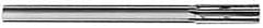Hertel - 0.436" Solid Carbide 6 Flute Chucking Reamer - Straight Flute, 0.436" Straight Shank, 1-3/8" Flute Length, 4" OAL - Eagle Tool & Supply