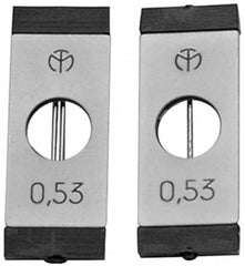 Value Collection - Micrometer Accessories Type: Anvil For Use With: Tesa Micrometers w/ 0.256" Diameter Spindles - Eagle Tool & Supply