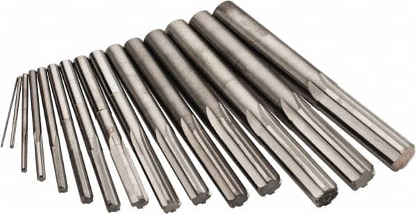 Value Collection - 1/32" to 1/2", Chucking Reamer Set - Eagle Tool & Supply