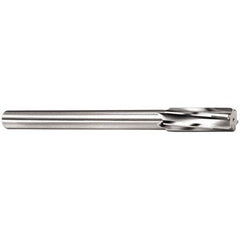 Made in USA - 13/16" Carbide-Tipped 6 Flute Chucking Reamer - Eagle Tool & Supply