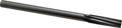 Made in USA - 5/8" Carbide-Tipped 6 Flute Chucking Reamer - Spiral Flute, 9/16" Straight Shank, 2-1/4" Flute Length, 9" OAL - Eagle Tool & Supply