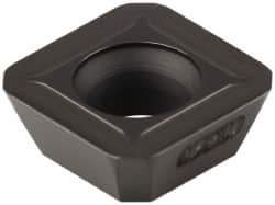 Kennametal - SEHT1204 Grade MP91M Carbide Milling Insert - TiN/TiCN/Al2O3 Finish, 0.187" Thick, 1/2" Inscribed Circle - Eagle Tool & Supply