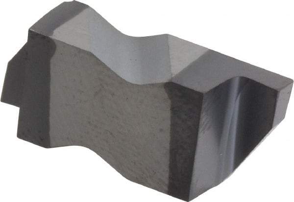 Kennametal - 3072NG Grade KC5010, 1.83mm Cutting Width Carbide Grooving Insert - 2.39mm Max Depth of Cut, Right Hand, 0.19mm Corner Radius, TiAlN Finish - Eagle Tool & Supply