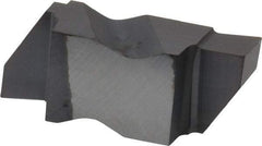 Kennametal - 3125NGP Grade KC5010, 3.18mm Cutting Width Carbide Grooving Insert - 3.81mm Max Depth of Cut, Right Hand, 0.19mm Corner Radius, TiAlN Finish - Eagle Tool & Supply
