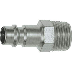 Dynabrade - Male NPT Pneumatic Hose Plug - Steel, 1/4" Body Diam - Eagle Tool & Supply