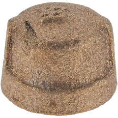 Merit Brass - Class 125, 1/4" Internal Pipe, Brass End Cap - FNPT - Eagle Tool & Supply