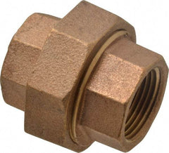 Merit Brass - Class 125, 1" Internal Pipe, Brass Union - FNPT x FNPT - Eagle Tool & Supply