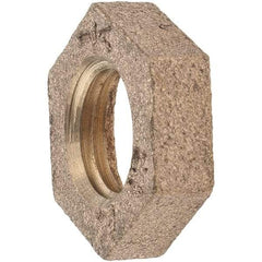 Merit Brass - Class 125, 1/4" Internal Pipe, Brass Locknut - FNPT - Eagle Tool & Supply