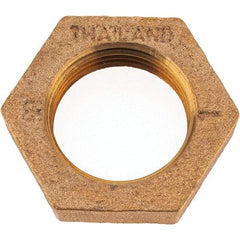 Merit Brass - Class 125, 1" Internal Pipe, Brass Locknut - FNPT - Eagle Tool & Supply