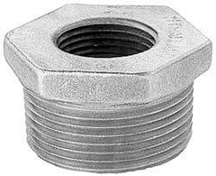 Merit Brass - Class 125, 3/4 x 1/2" Internal Pipe, Lead Free Brass Hex Bushing - MNPT x FNPT - Eagle Tool & Supply