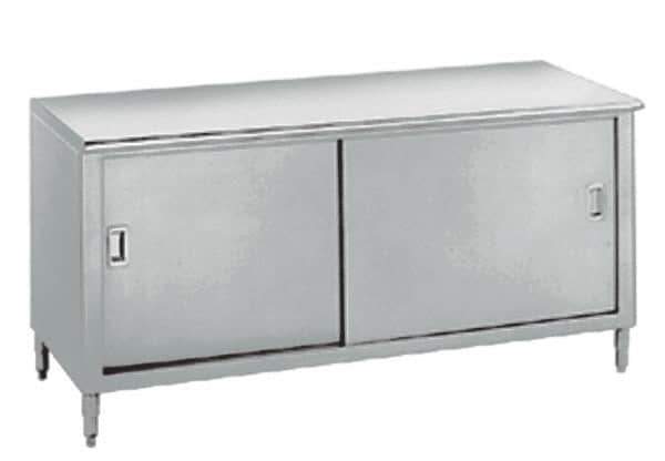 Eagle MHC - Enclosed Worktable - Stainless Steel Top, 60" Wide x 35-1/2" High - Eagle Tool & Supply