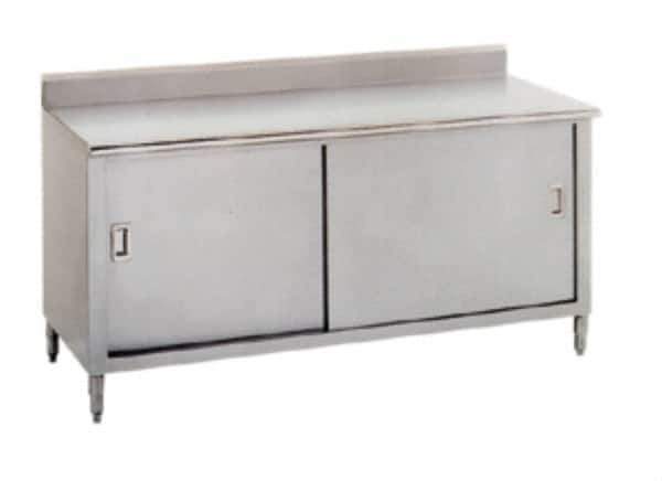 Eagle MHC - Enclosed Worktable - Stainless Steel Top, 60" Wide x 35-1/2" High - Eagle Tool & Supply