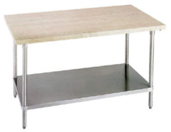 Eagle MHC - 60" Wide x 30" Deep x 35-1/2" High, Wood Work Table - Comfort Edge, Fixed Legs - Eagle Tool & Supply