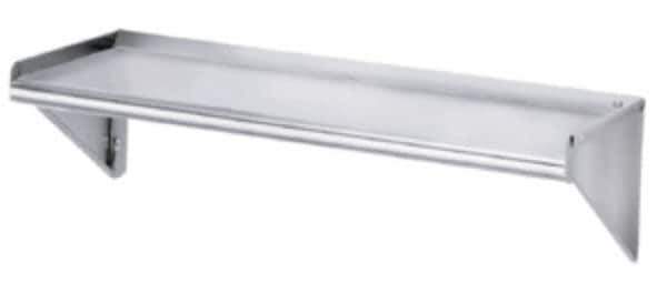Eagle MHC - Stainless Steel Workbench & Workstation Shelf - 1-1/2" High, Use with 36" Long Workbenches - Eagle Tool & Supply