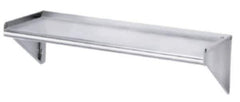 Eagle MHC - Stainless Steel Workbench & Workstation Shelf - 1-1/2" High, Use with 48" Long Workbenches - Eagle Tool & Supply