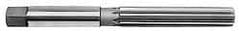 Made in USA - 19/32" Diam, Straight Shank, 3-3/8" Flute, Hand Reamer - Straight Flute, 6-3/4" OAL, Right Hand Cut, High Speed Steel - Eagle Tool & Supply