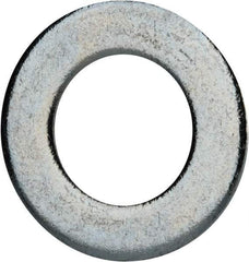 Value Collection - 3/4" Screw, Grade 2 Steel SAE Flat Washer - 13/16" ID x 1-1/2" OD, 0.16" Thick, Zinc-Plated Finish - Eagle Tool & Supply